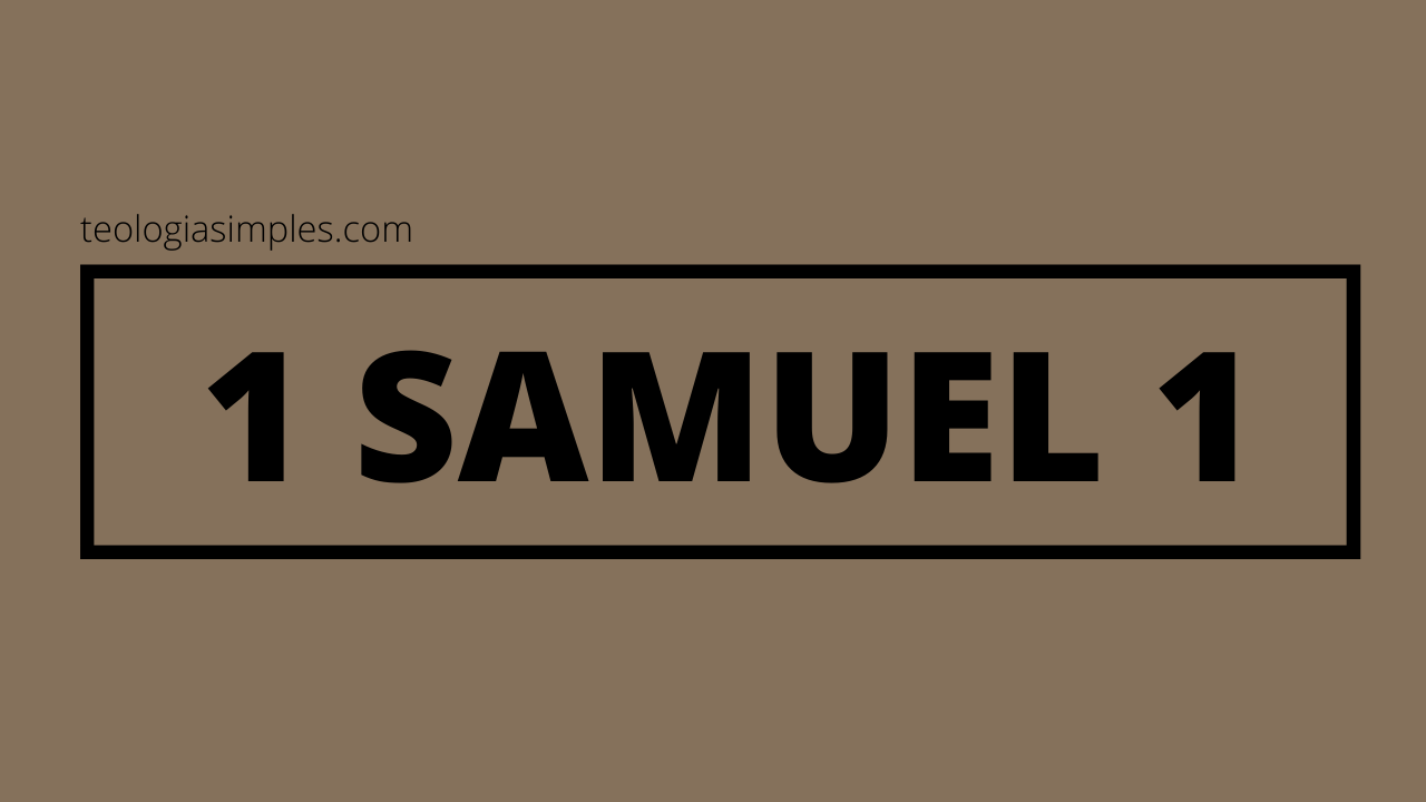 1 SAMUEL 1