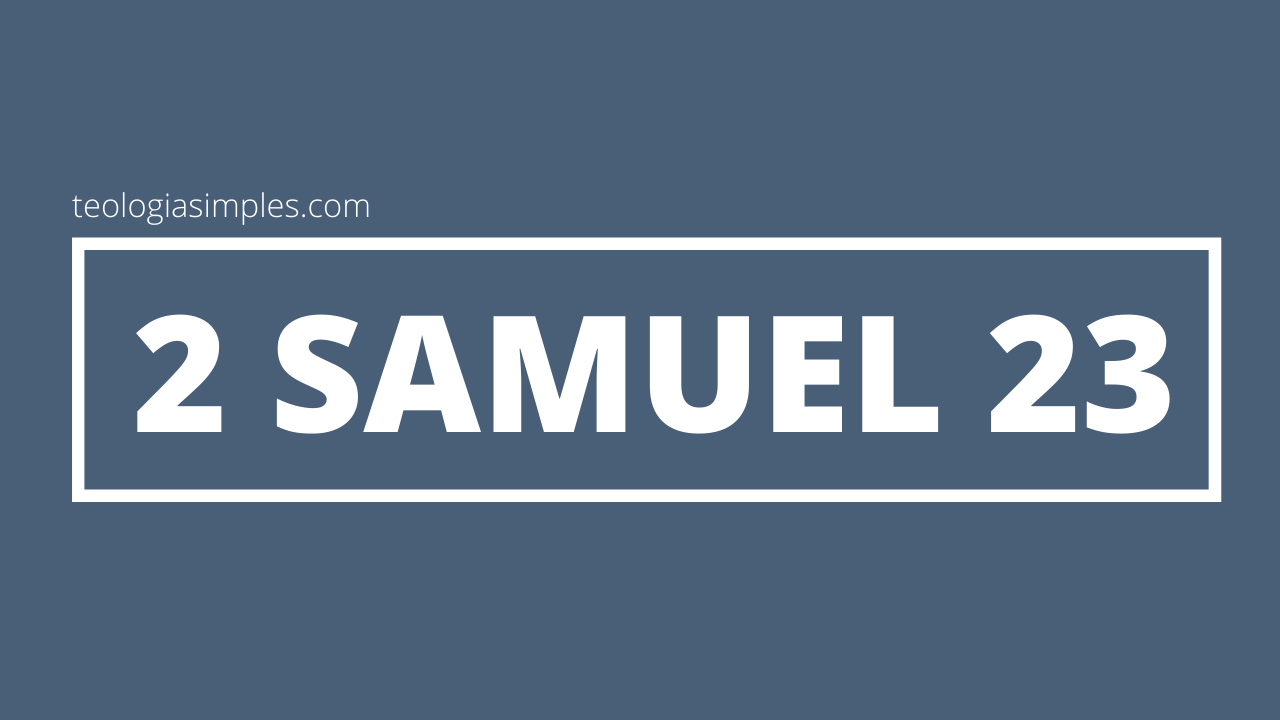 2 SAMUEL 23