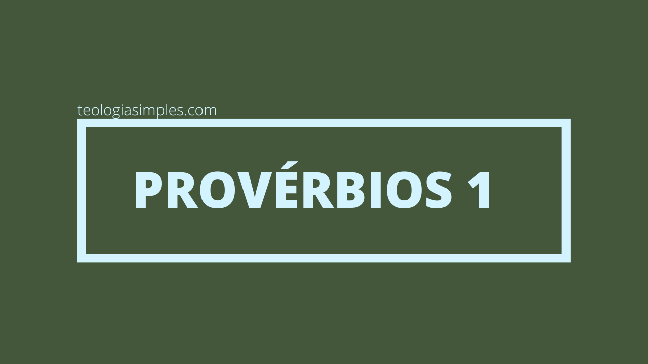 Provérbios 1