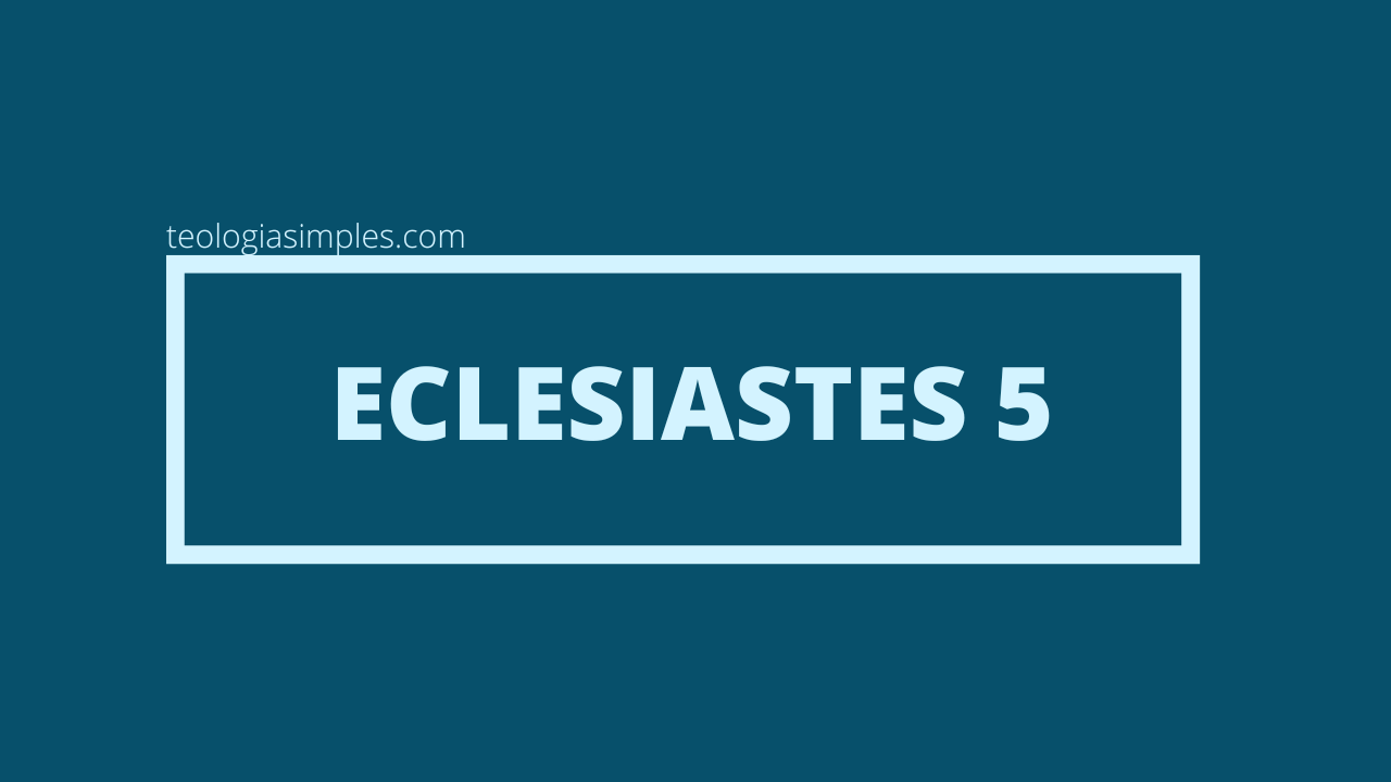 Eclesiastes 5