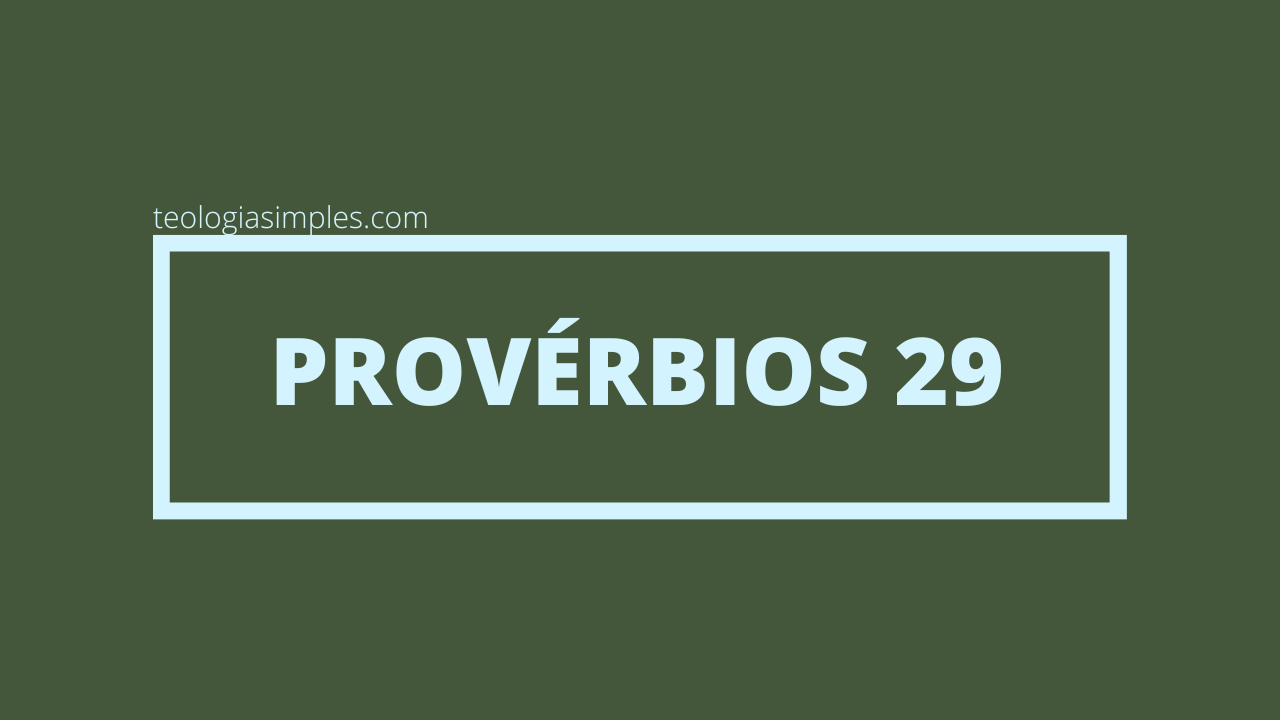 Provérbios 29