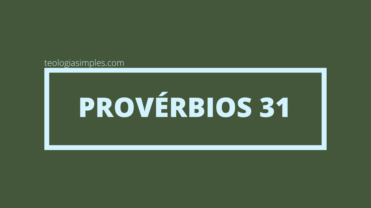 Provérbios 31