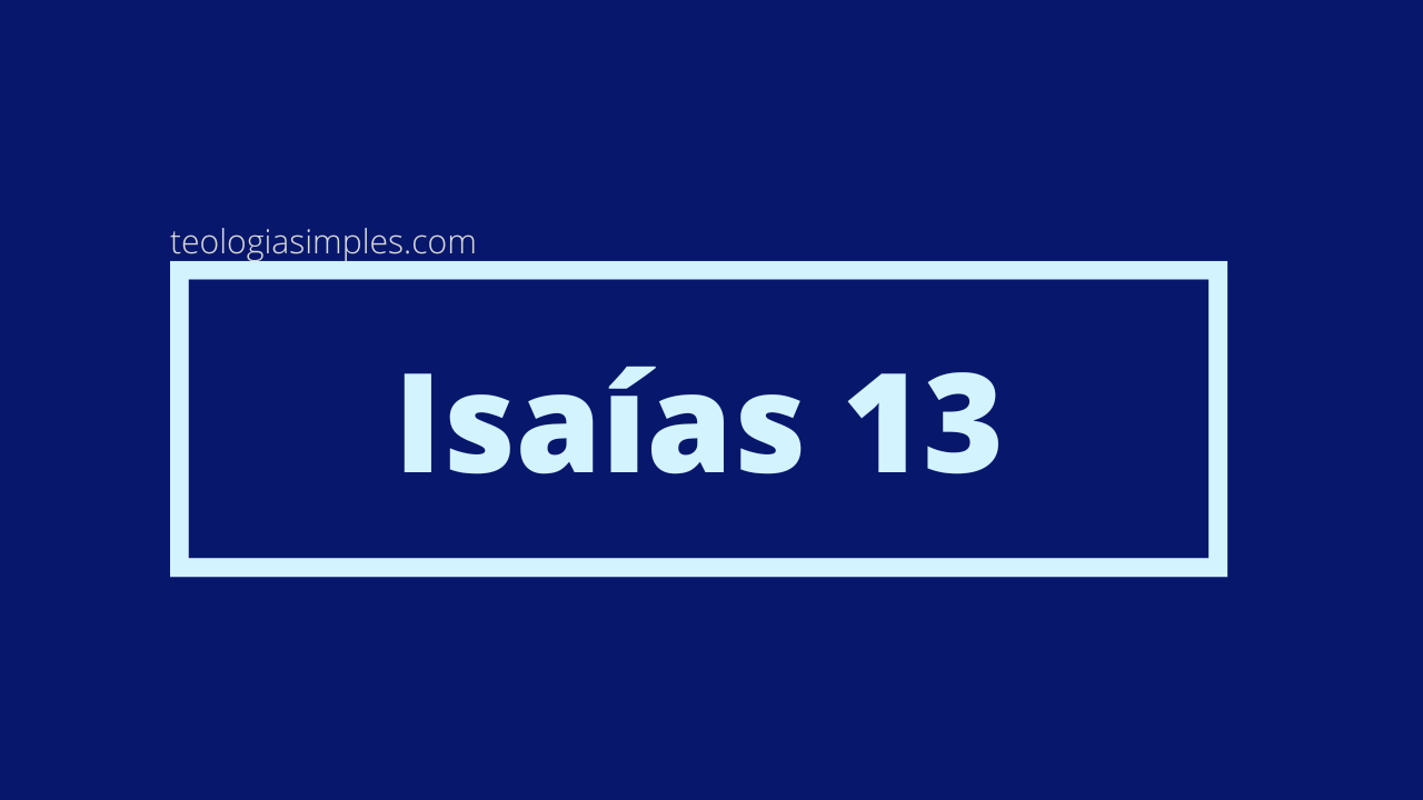 Isaías 13