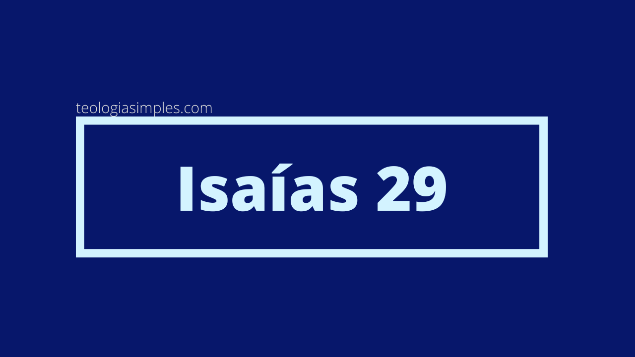 Isaías 29